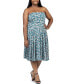 Фото #1 товара Платье до колена без бретелек, 24seven Comfort Apparel Plus Size