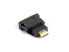 Фото #2 товара Lanberg AD-0014-BK - HDMI - DVI-D (F) (24 + 5) - Black