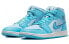 Jordan Air Jordan 1 Mid "University Blue" 潮流经典 防滑 中帮 复古篮球鞋 男女同款 大学蓝 / Кроссовки Jordan Air Jordan 1 Mid "University Blue" DV1302-400