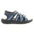 Фото #1 товара Propet Travelactiv Adventure Strappy Womens Blue Casual Sandals WST043PNVY
