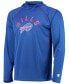 Men's Royal Buffalo Bills Raglan Long Sleeve Hoodie T-shirt