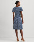 Фото #2 товара Платье женское Ralph Lauren с цветочным принтом из эластичного джерси