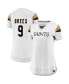 Women's Drew Brees White New Orleans Saints Athena Name and Number Fashion Top