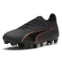 Фото #2 товара Puma Ultra Ultimate Firm GroundArtificial Ground Soccer Cleats Mens Black Sneake