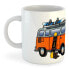 Фото #2 товара KRUSKIS 325ml Hippie Van Snowboard Mug