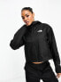 The North Face Quest cropped waterproof jacket in black