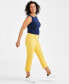 Фото #3 товара Women's Mid-Rise Curvy Capri Jeans, Created for Macy's