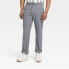 Men's Slim Fit Tech Chino Pants - Goodfellow & Co Thundering Gray 33x30