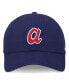 Фото #4 товара Men's Royal Atlanta Braves Rewind Cooperstown Collection Club Adjustable Hat