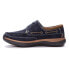 Propet Pomeroy Boat Mens Blue Casual Shoes MCA082SNVY