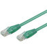 Wentronic CAT 6 Patch Cable - U/UTP - green - 3 m - Cat6 - U/UTP (UTP) - RJ-45 - RJ-45