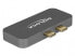 Delock mini Dockingstation für macbook mit 5K - Wired - Thunderbolt 3 - Grey - 5120 x 2880 pixels - Metal - 65 mm
