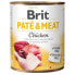 BRIT Pate And Meat With Chicken 800g Wet Dog Food