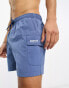 Barbour International pocket swim shorts in blue