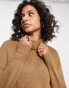 ONLY Tall exclusive roll neck jumper in camel