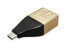 Фото #2 товара ROLINE 12.02.1111 - USB Type C - RJ-45 - Black - Gold