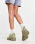 Фото #3 товара Truffle Collection knitted toggle runner in sage green