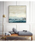 Фото #6 товара 20" x 20" Coastal Currents I Art Block Framed Canvas