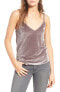 Sincerely Jules 164762 Women's Velvet Camisole Size X-Small