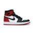 Jordan Air Jordan 1 Retro High Satin Black Toe 黑脚趾 红丝绸 防滑耐磨 高帮 复古篮球鞋 女款 黑脚趾