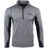 Фото #1 товара SHOEBACCA Heather Colorblock 2Nd Laye Mens Blue, Grey Casual Athletic Outerwear