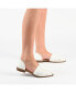 ფოტო #11 პროდუქტის Women's Anyah Caged Two-Piece Flats