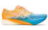 Фото #2 товара Asics Metaspeed Edge+ 防滑耐磨减震 低帮 跑步鞋 男女同款 橙蓝 / Кроссовки Asics Metaspeed Edge+ 1013A116-400