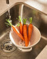 Stoneware colander with handles