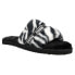 Puma Fluff Wild Slide Womens Black Casual Sandals 38527601
