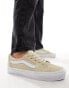 Vans Sk8-Lo trainers in light tan