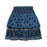 Юбка Superdry Vintage Tiered Mini Skirt New Geo Blue, XL - фото #4