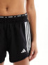 Фото #5 товара adidas own the run 2 in 1 shorts in black