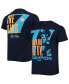 Men's Navy Richard Petty 7X Champion T-shirt Синий, S - фото #2