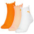 Фото #1 товара PUMA Ruffle 3 Units Quarter short socks 3 pairs