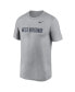 ფოტო #3 პროდუქტის Men's Heather Gray West Virginia Mountaineers Primetime Legend Wordmark T-Shirt