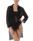 ფოტო #1 პროდუქტის Women's Crochet Tunic Swim Cover-Up