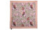 Шарф GUCCI Blooms Silk Shawl Pink