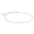 Фото #2 товара Moonstone Cord Necklace HE34K3RG-LP