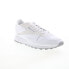Фото #2 товара Reebok Classic Leather Mens White Leather Lace Up Lifestyle Sneakers Shoes