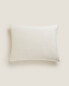 Фото #6 товара Xxl linen cushion cover