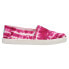 Фото #1 товара TOMS Alpargata Cupsole TieDye Slip On Womens Pink Sneakers Casual Shoes 1001786
