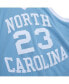 Фото #2 товара Men's Michael Jordan Carolina Blue North Carolina Tar Heels 1983-84 Authentic Throwback College Jersey