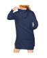 Фото #2 товара Платье Gameday Couture женское Темно-синее Auburn Tigers Take a Knee Raglan Hooded Sweatshirt Dress
