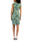 Фото #2 товара Платье приталенное безрукавное с круглым вырезом Kasper для женщин