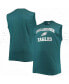 Men's Midnight Green Philadelphia Eagles Big and Tall Muscle Tank Top