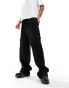 Фото #2 товара ASOS DESIGN heavyweight smart cargo joggers in black