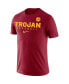 Men's Cardinal USC Trojans Baseball Legend Performance T-shirt