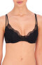 Фото #1 товара Natori 290421 Double Time Contour Underwire Bra in Bla/Dar Gr , Size 32DD