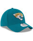 ფოტო #3 პროდუქტის Men's Teal Jacksonville Jaguars 39THIRTY Flex Team Classic Hat