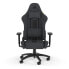 Corsair TC100 Relaxed Soft Fabric Gamingstuhl - schwarz, grau